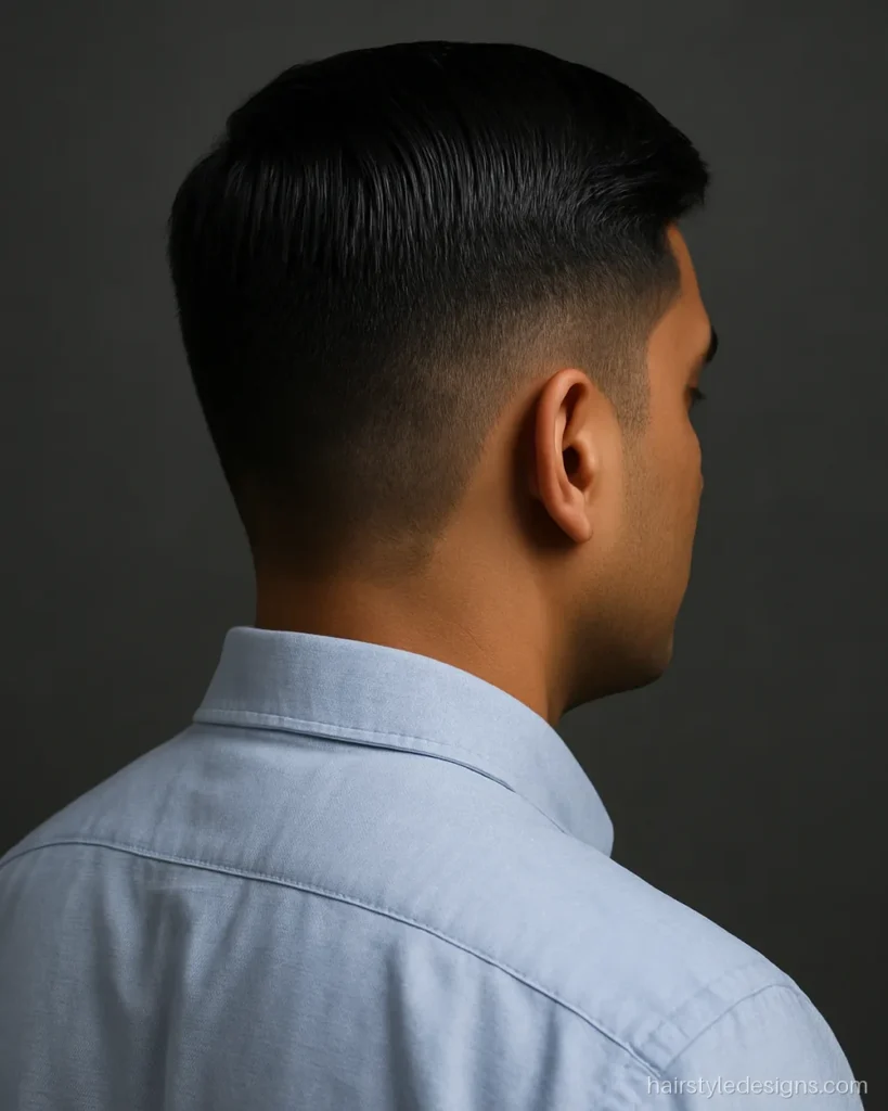 Side part, a classic boys hairstyle name with a neat combed line